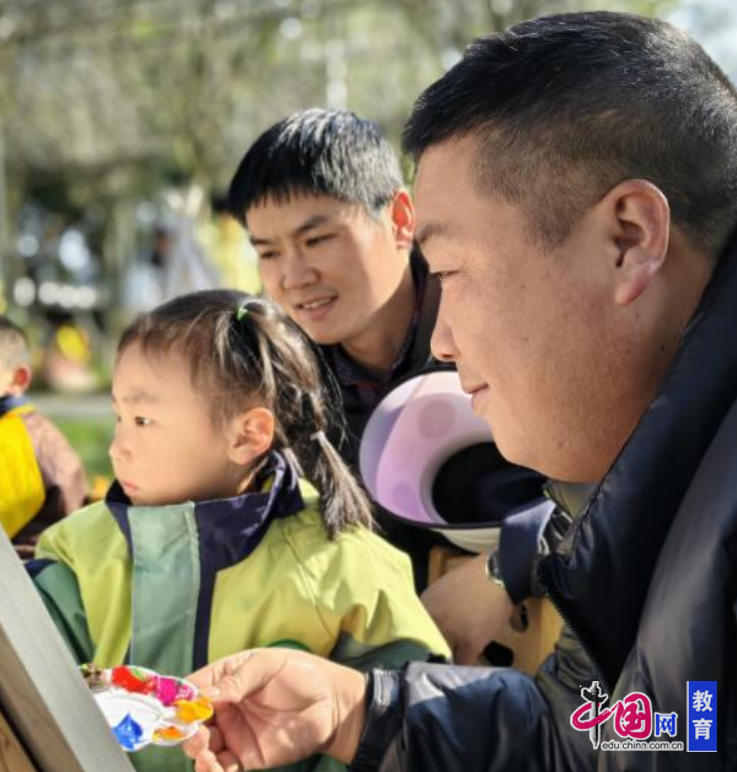 让亲情升温于大自然的舞台 弘德苑森林幼儿园举行这场“游戏节”(图4)