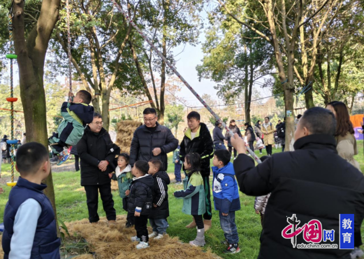 让亲情升温于大自然的舞台 弘德苑森林幼儿园举行这场“游戏节”(图7)