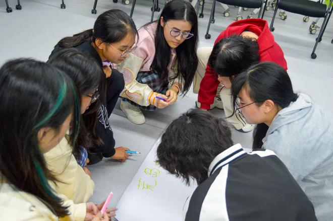 华珠经济管理学院成功举办大学生成长力社交力MAX工作坊活动