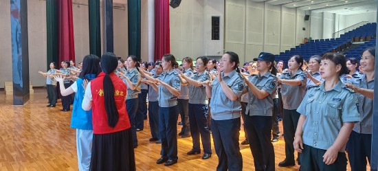重庆渝北区总工会开展职场减压系列活动(图2)
