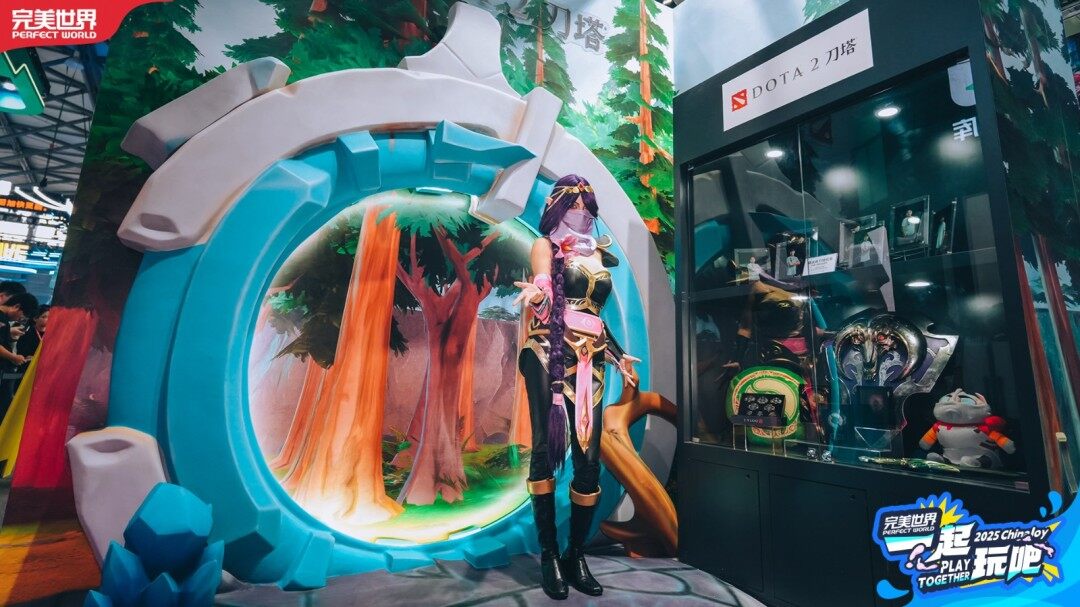 2025 ChinaJoy完美世界展区开幕 多元体验邀你“一起玩吧”(图4)